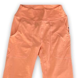 Loungewear yoga jogger hybrid stretch pant in peach/coral women’s medium new